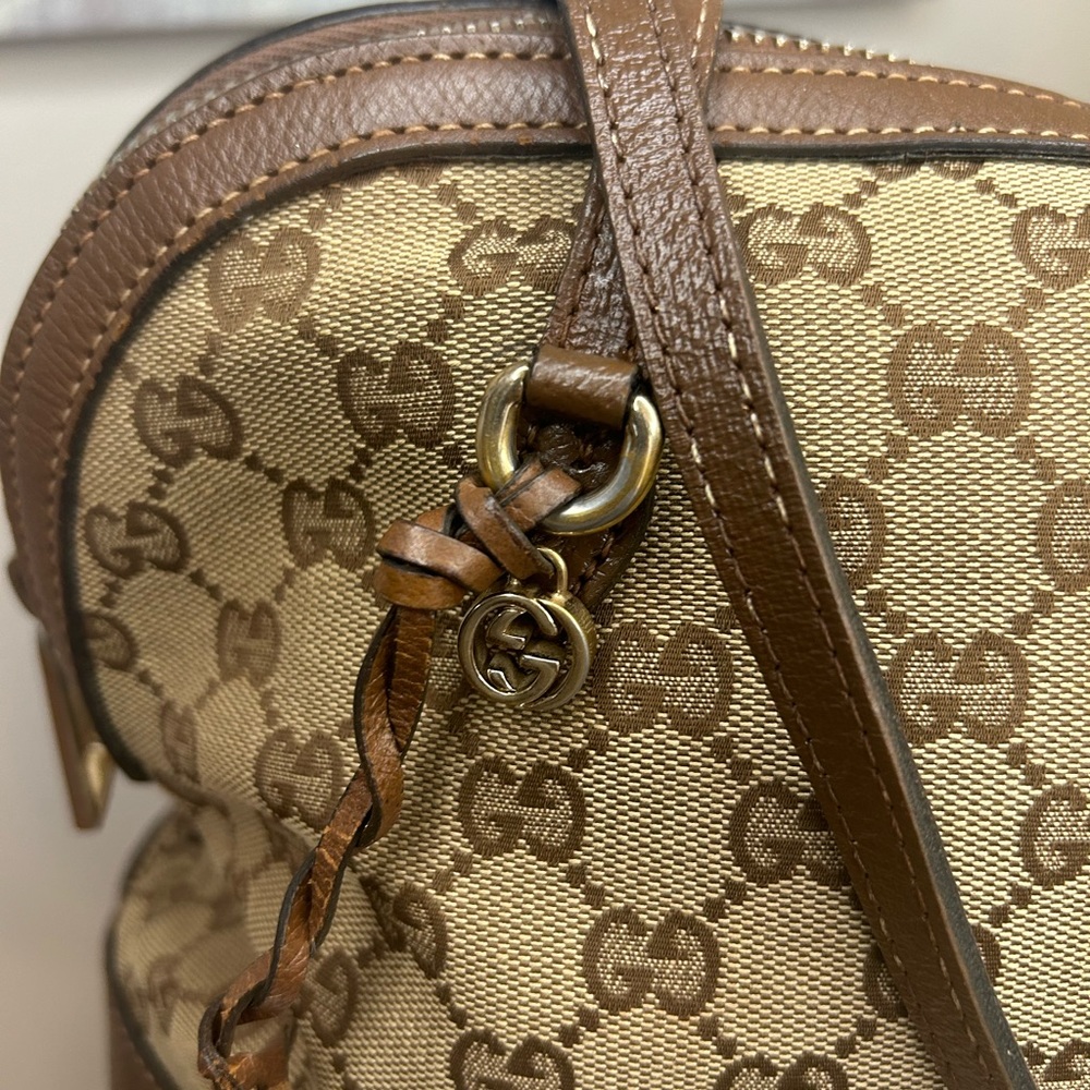 🔥🔥🔥 GUCCI MONOGRAM BREE DOME SATCHEL!🔥🔥 - Picture 8 of 8
